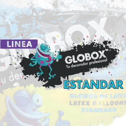 GLOBOS LATEX GLOBOLANDIA FLUOR 10