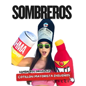 GORRO PILUSO BRILLO PREMIUM